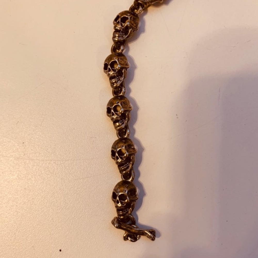 Vintage Amigaz skull Necklace Unisex!!!(Mens listing) - Picture 3 of 5